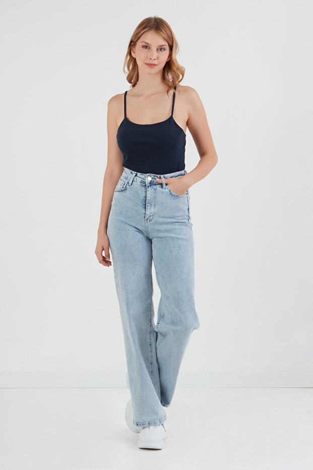 Basic Çıtçıtlı İp Askılı Body - 2