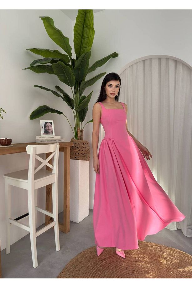 CARREL Maxi Kaliteli Elbise - 3