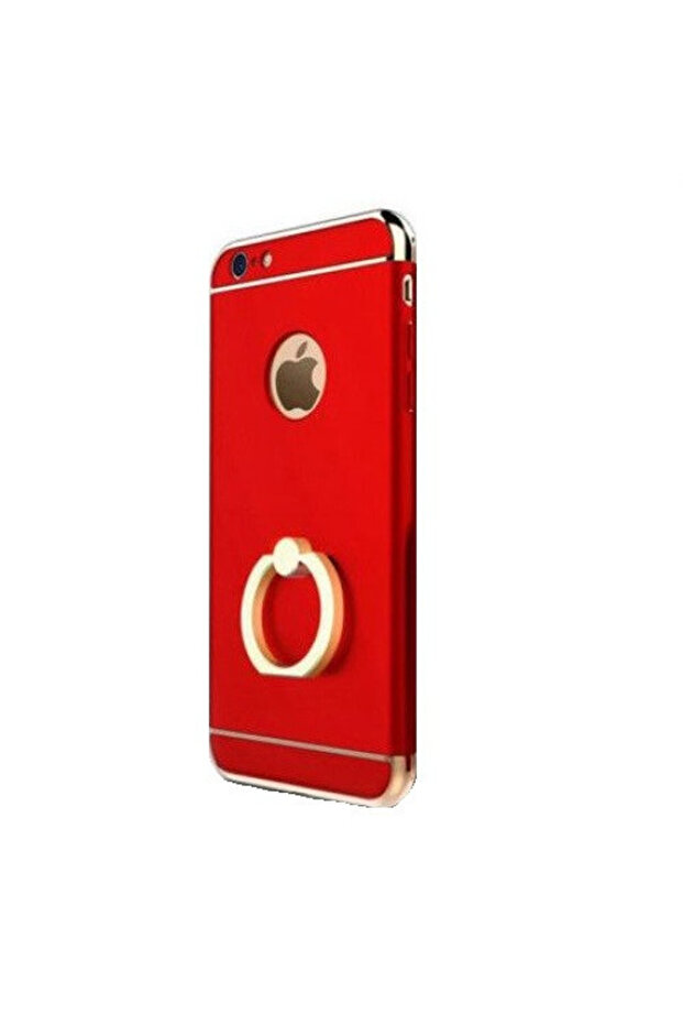 Apple iPhone 7 Plus case, 3in1 Ring Red - 1