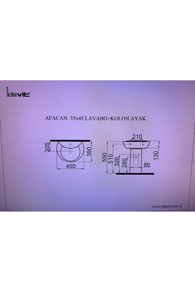 AFACAN AYAKLI LAVABO - 2
