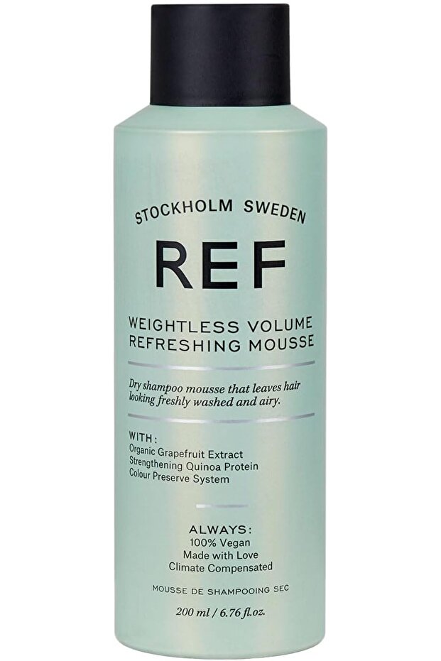 -Ref Weıghtless Volume Refreshıng Mousse 200 ml Köpük Kuru Şampuan - 1