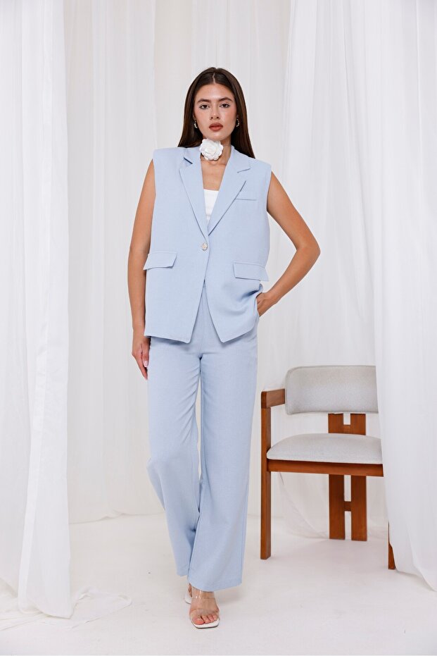 100% Lan Letnji Prsluk Set - 2