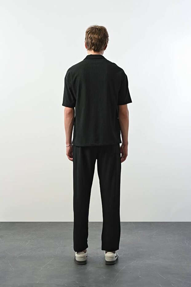 Fitilli Baggy Erkek Jogger Pantolon - 4