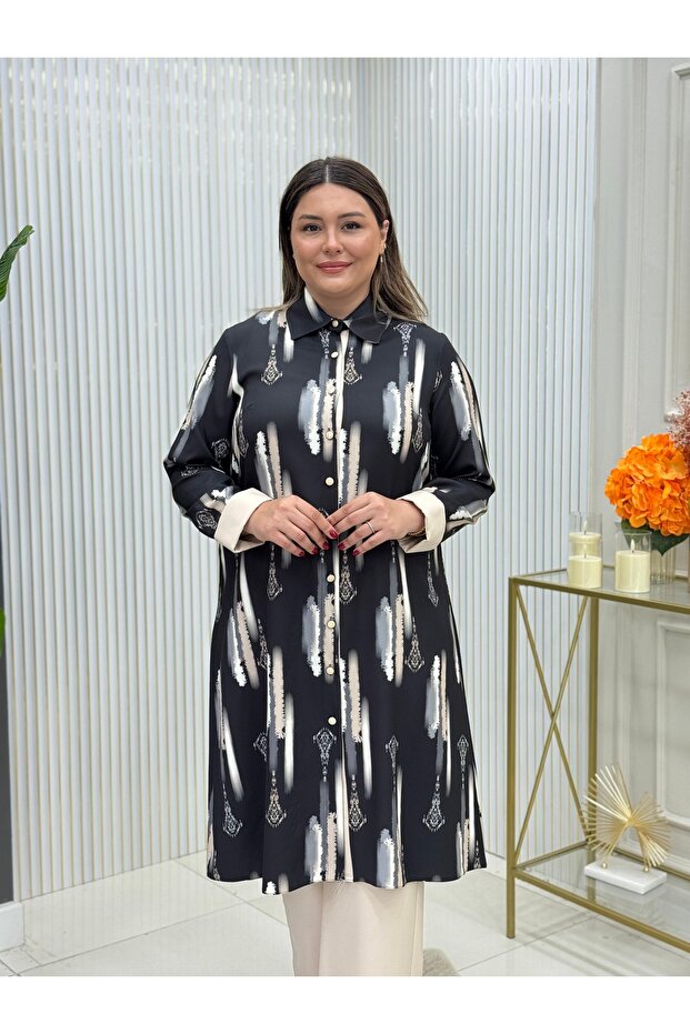 Digital Printed Double Tunic Set - 2