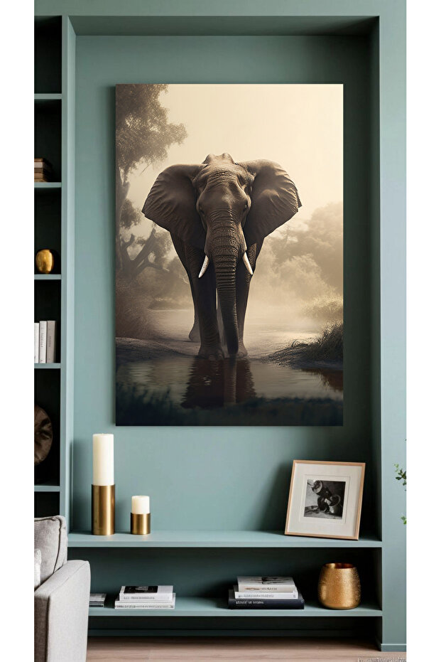 FİL KANVAS TABLO - 2