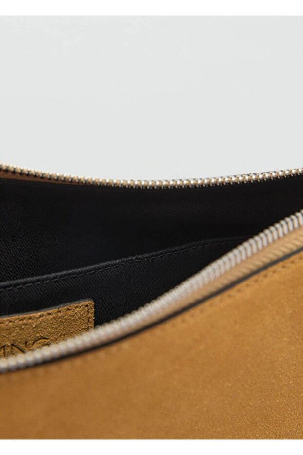 Zımbalı deri çanta - 7