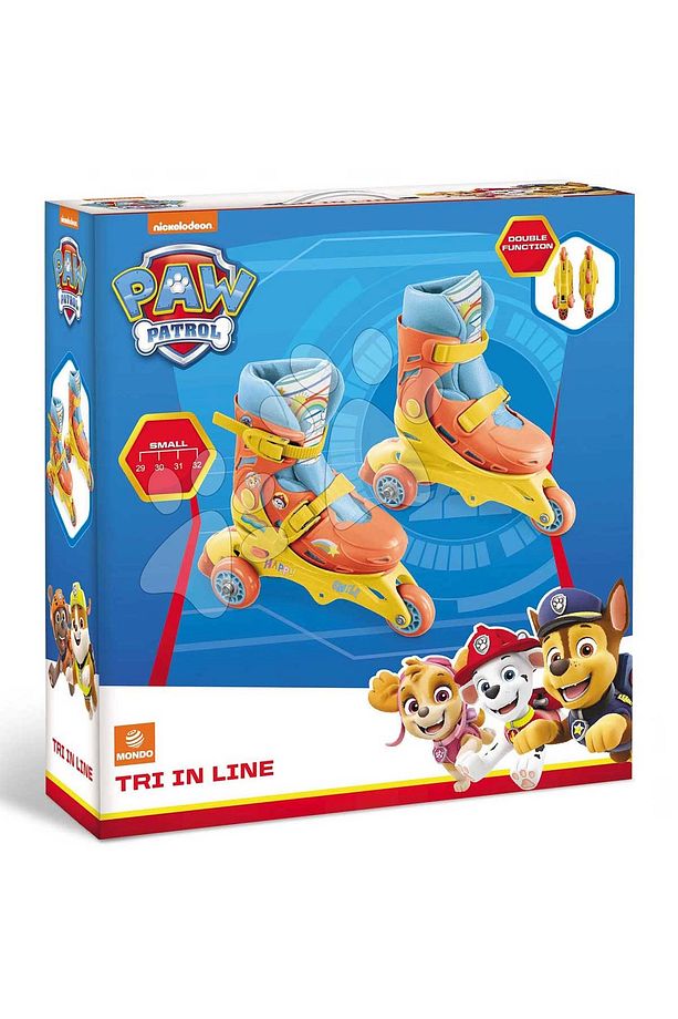 Paw Patrol Tek ve Çift Sıralı 3 Tekerlekli Paten - 29-32 Arası Ayak Numarası için Uygundur - 8