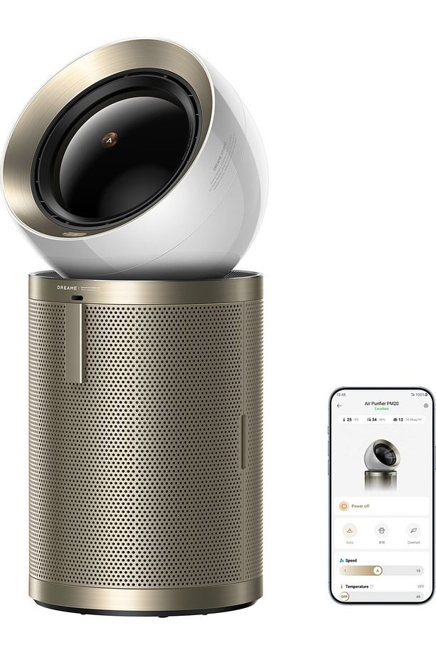 Enviro En Temiz , AirPursue PM20 Hot&Cool Virus+Polen Hava Temizleme Cihazı,Uzaktan Kontrol , 60 DB - 3