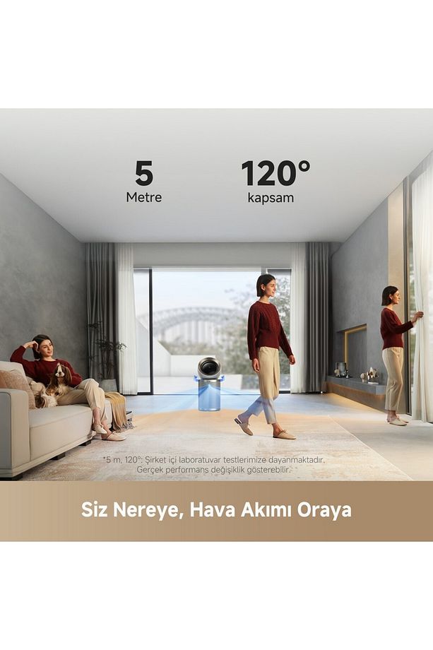 Enviro En Temiz , AirPursue PM20 Hot&Cool Virus+Polen Hava Temizleme Cihazı,Uzaktan Kontrol , 60 DB - 9