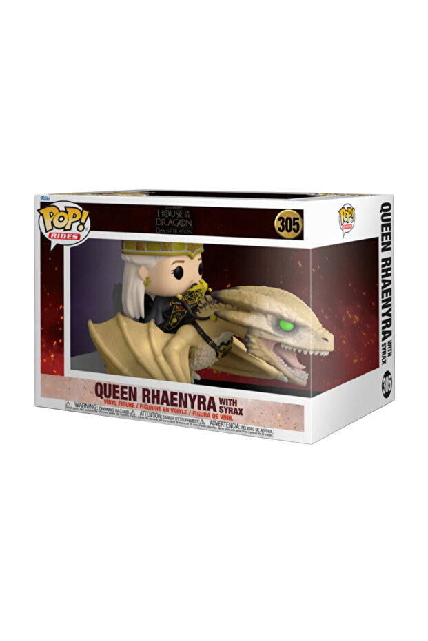 House of the Dragon Rhaenyra With Syrax Funko Pop! #305 - 1