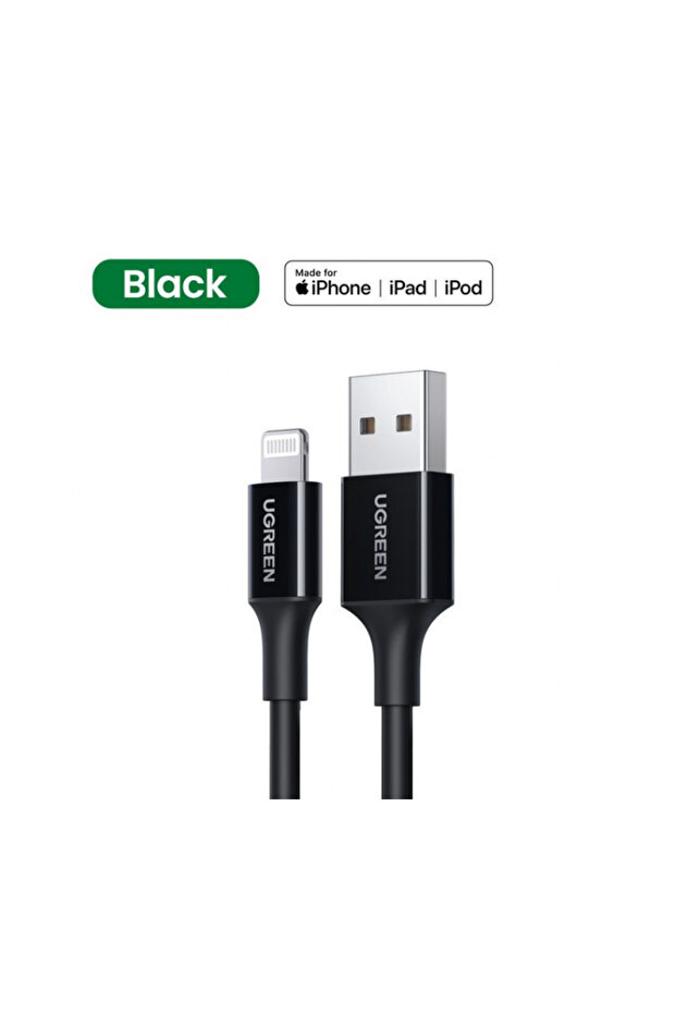 بكج 3 قطع من يوجرين Usb إلى آيفون بطول 1 م