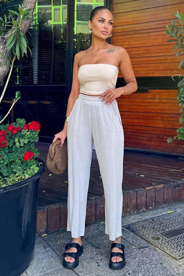 Women's Gray Trousers - 700-3638