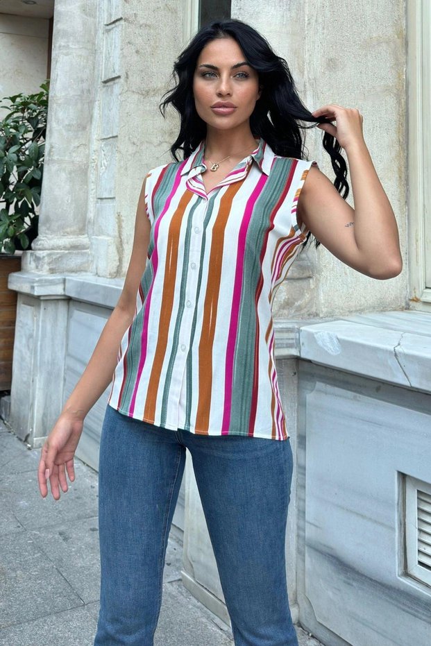 Women's Khaki Shirt - 700-3647