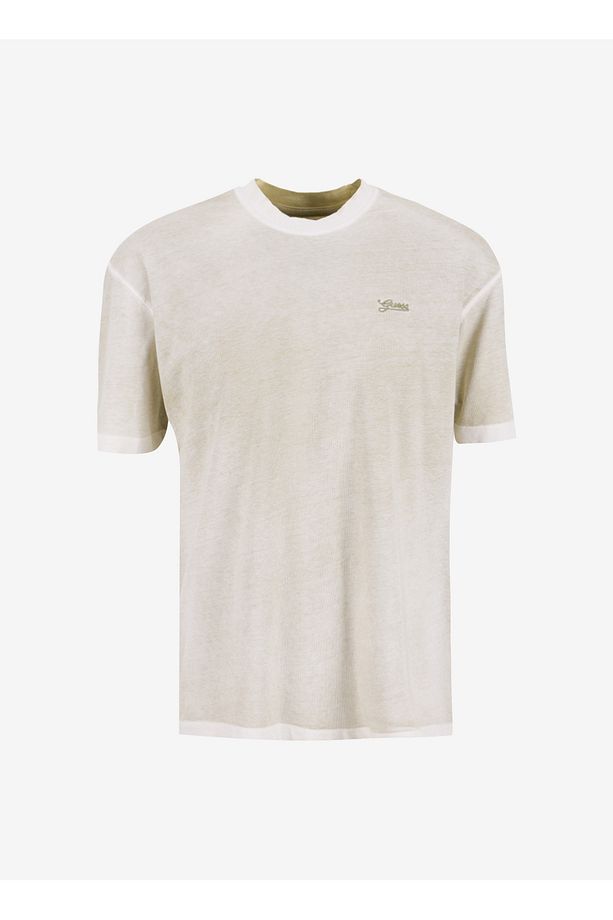 Bisiklet Yaka Desenli Haki Erkek T-Shirt M5GI70I3Z14A82C SS CN INSIDE SPRAY - 6