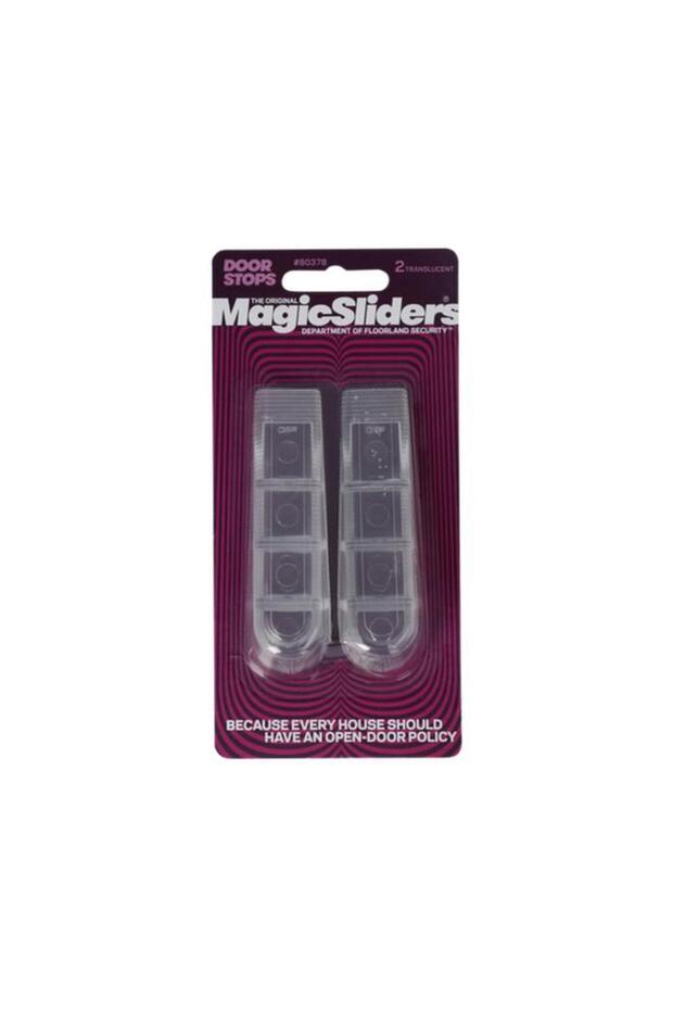 سدادات أبواب شفافة من ماجيك سلايدرز، قطعتان - 1