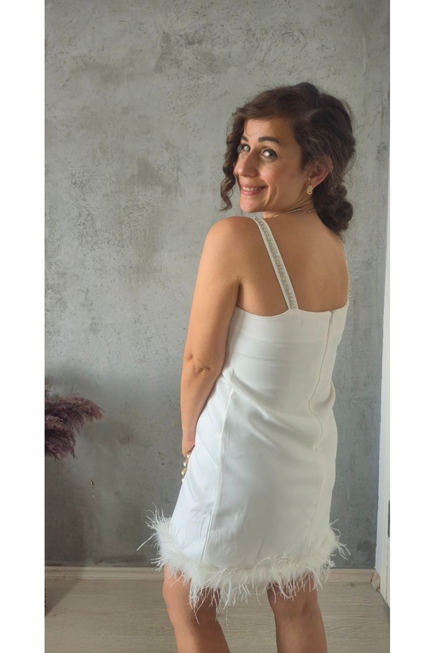 Kısa Otriş Elbise - 2