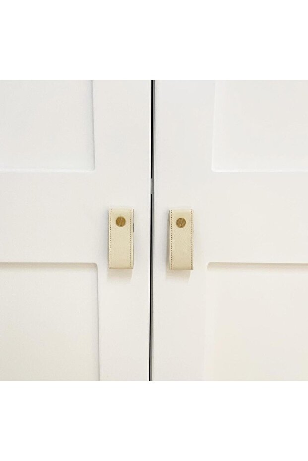 Orijinal Deri Dolap Kulp Seti (2 Adet) - 1