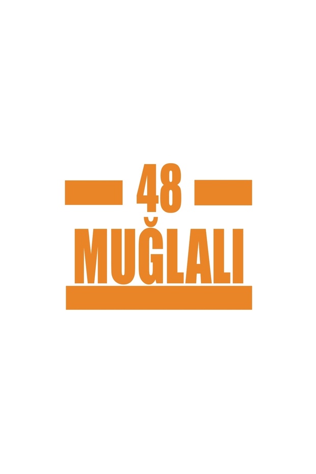 48 Mug Car Sticker 17X17 cm Orange