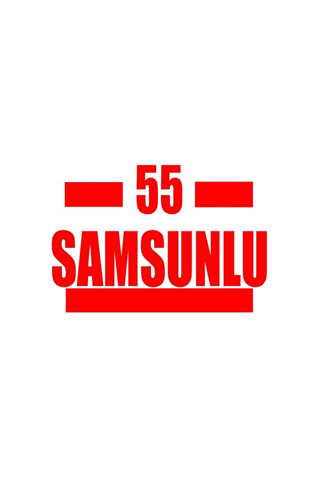 55 ملصق سيارة سامسونج 17x17 سم أحمر