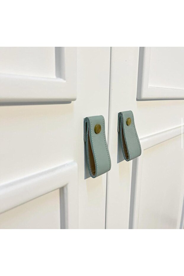 Orijinal Deri Dolap Kulp Seti (2 Adet) - 1