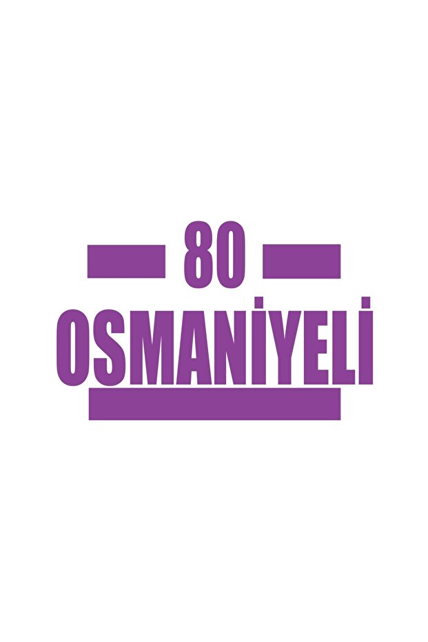80 Ottoman Car Sticker 17X17 cm Purple