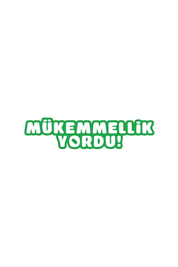 Perfection Yordu Car Sticker 17X17 cm Green