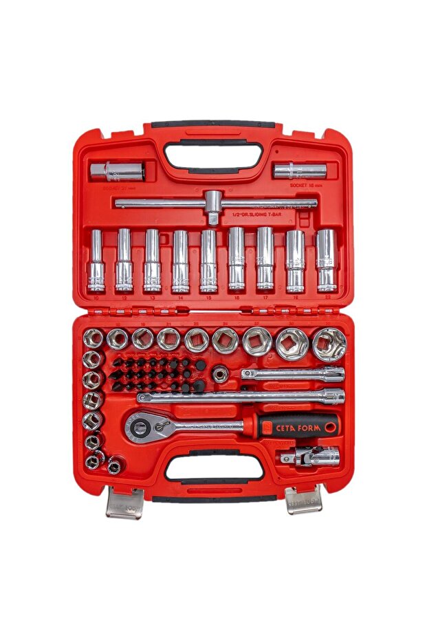 C20-56PH2 1/2" Altı Köşe Lokma Anahtar Takımı 56 Parça - 3