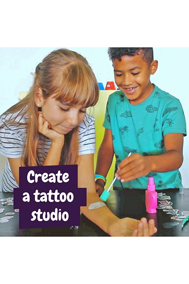 Educational game for children - first temporary tattoos - 5