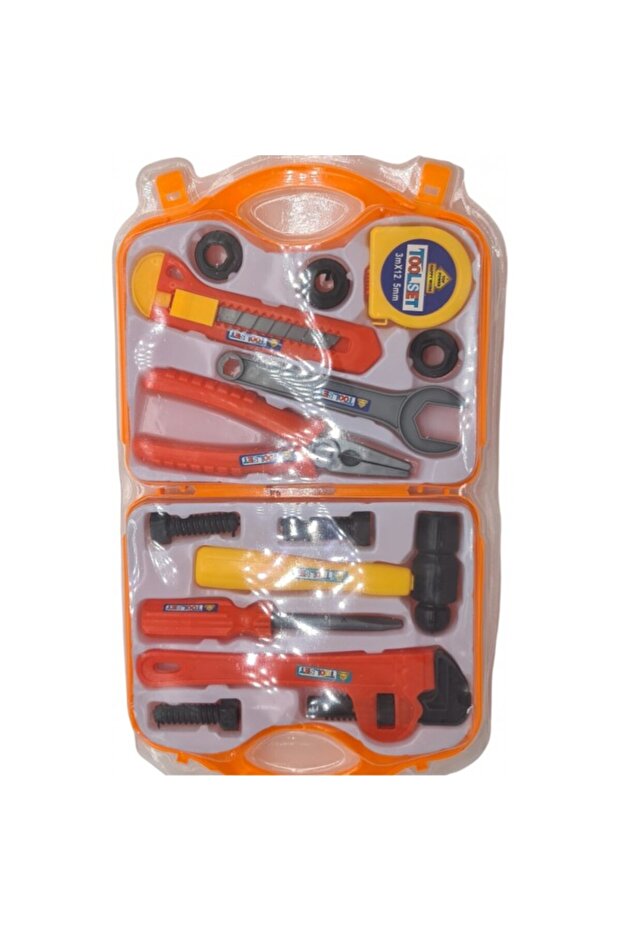 Toy set, tool kit, builder - 1