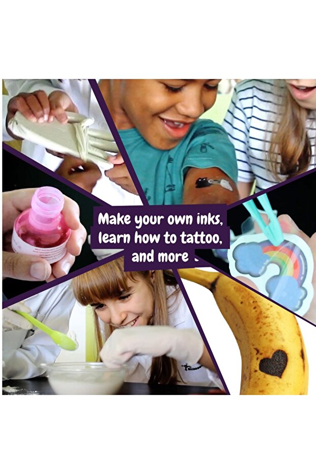 Educational game for children - first temporary tattoos - 7