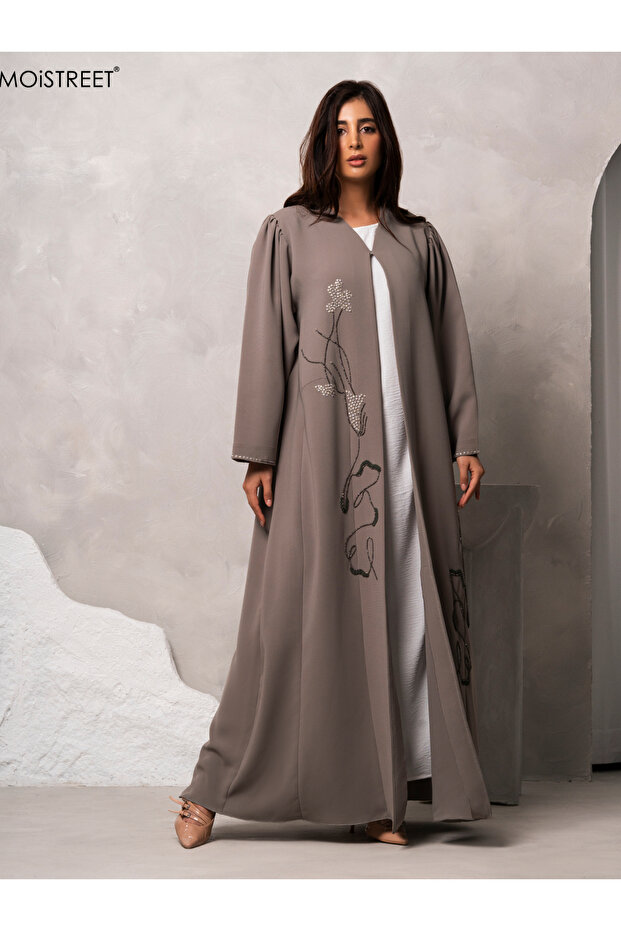 Handmade Barbie Crepe Abaya