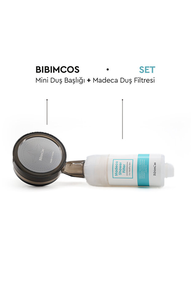 Mini Duş Başlığı + Madeca Duş Filtresi