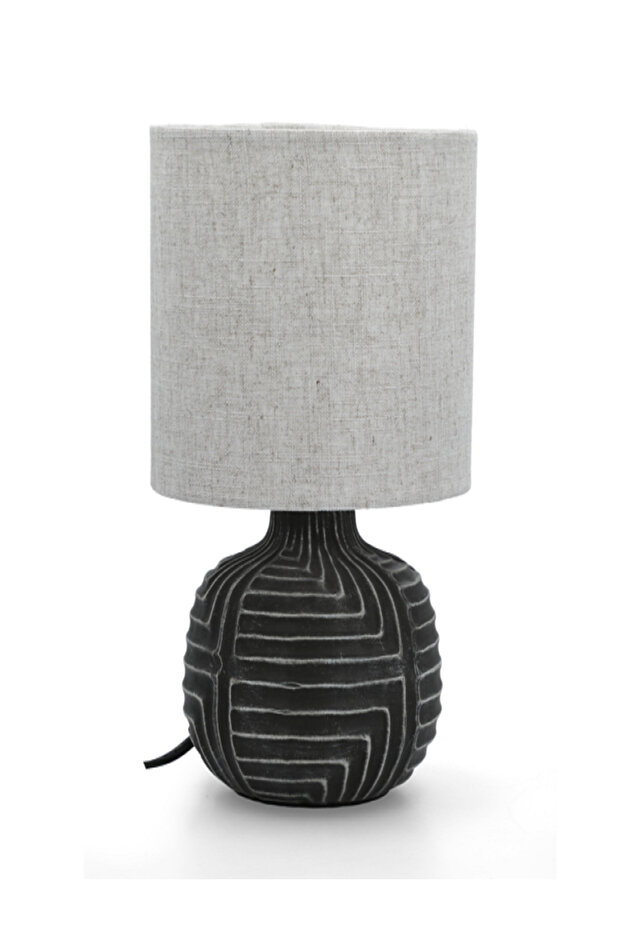 مصباح طاولة سيراميك أنيق مقاوم للخدش بقوة 60 وات E27 - 2