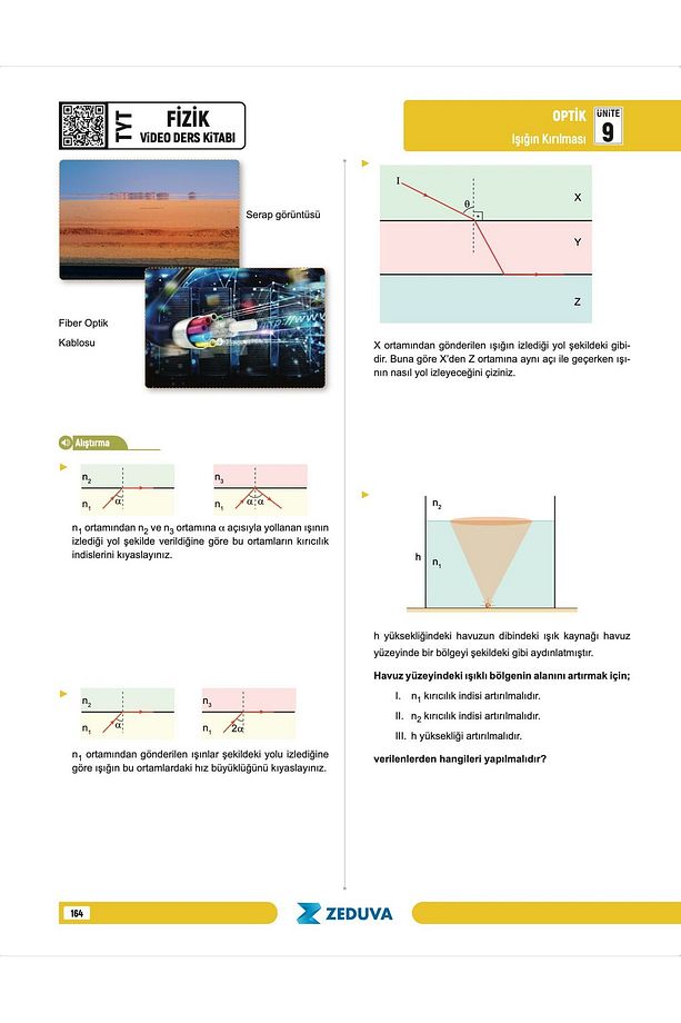 Fizikfinito TYT Fizik 1 Kitap 3 Kamp Video Ders Kitabı - 9
