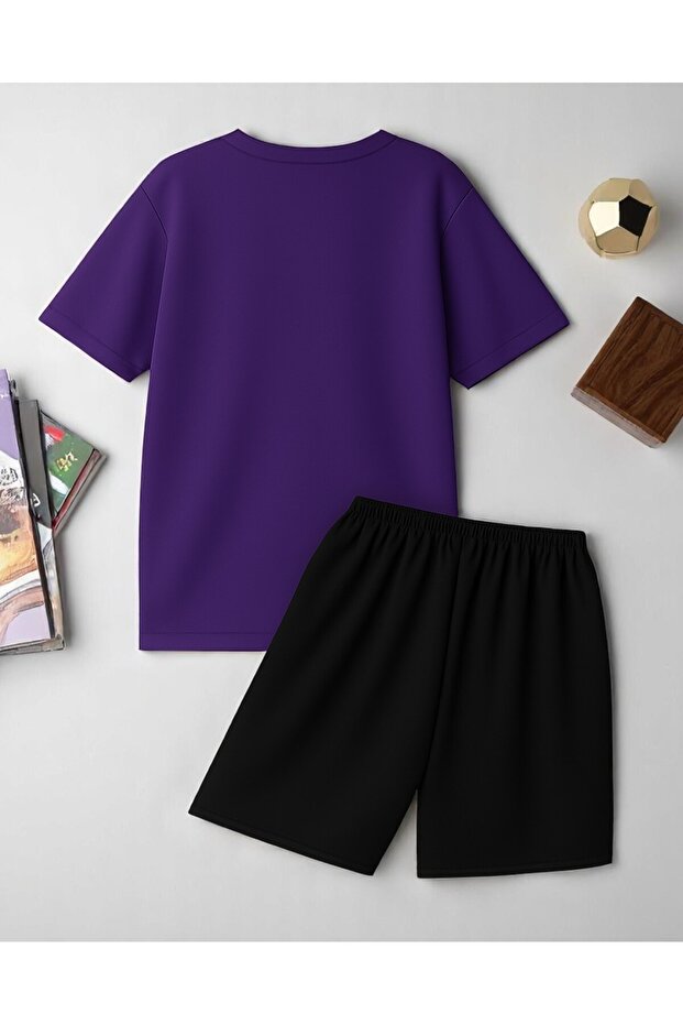 Unisex Απολύτως Όχι. Σετ σορτς μπλουζάκι με σχέδιο - 2