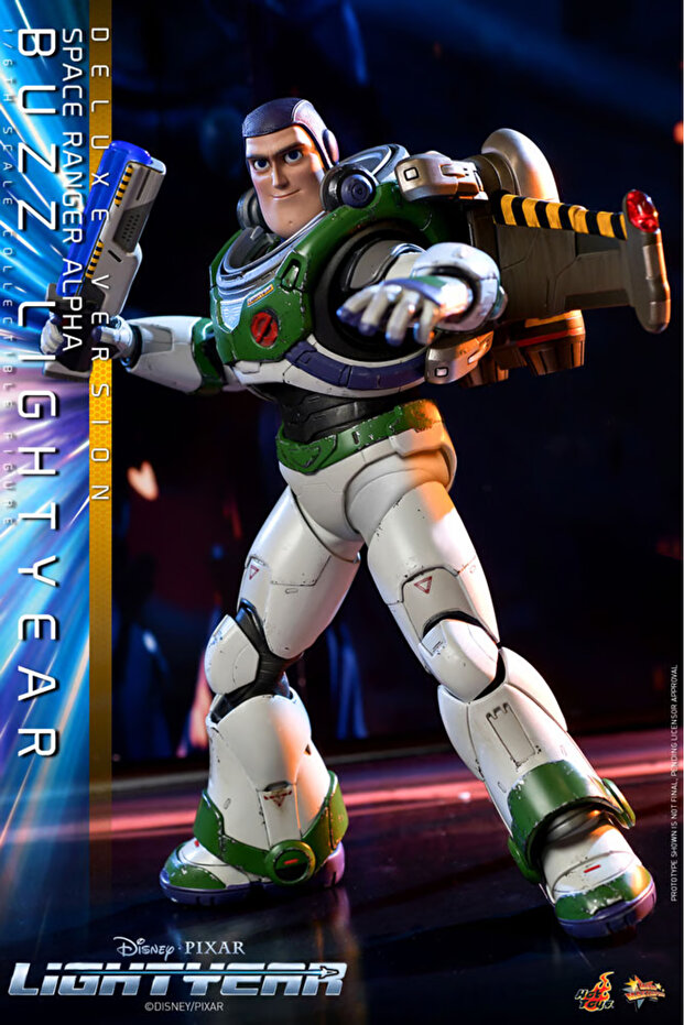 Space Ranger Alpha Buzz Lightyear (Deluxe Version) Sixth Scale Figure (1/6 Ölçek) - 7