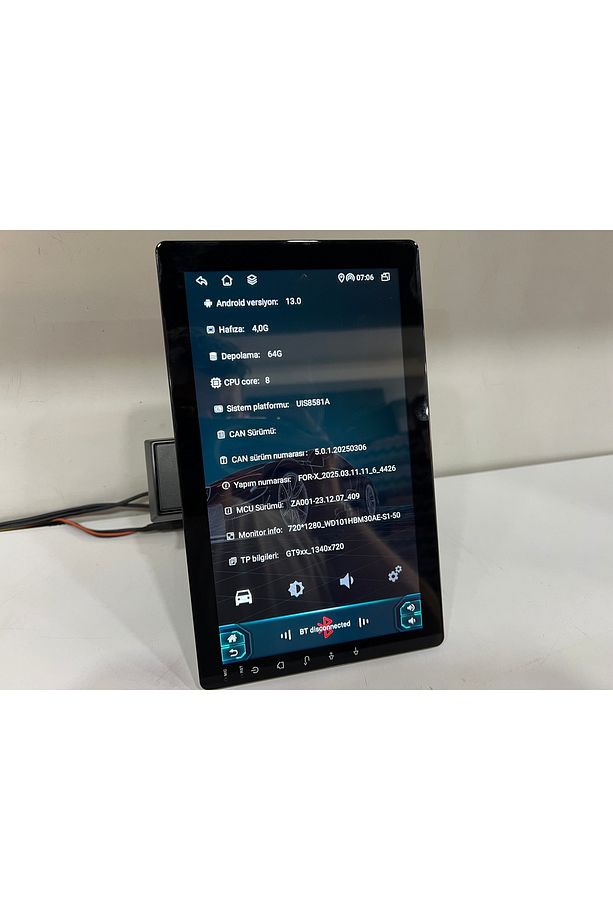 X-9104A 360* DÖNER 10.2 TEK DİN TABLET 4/64 PRO SERİ - 5
