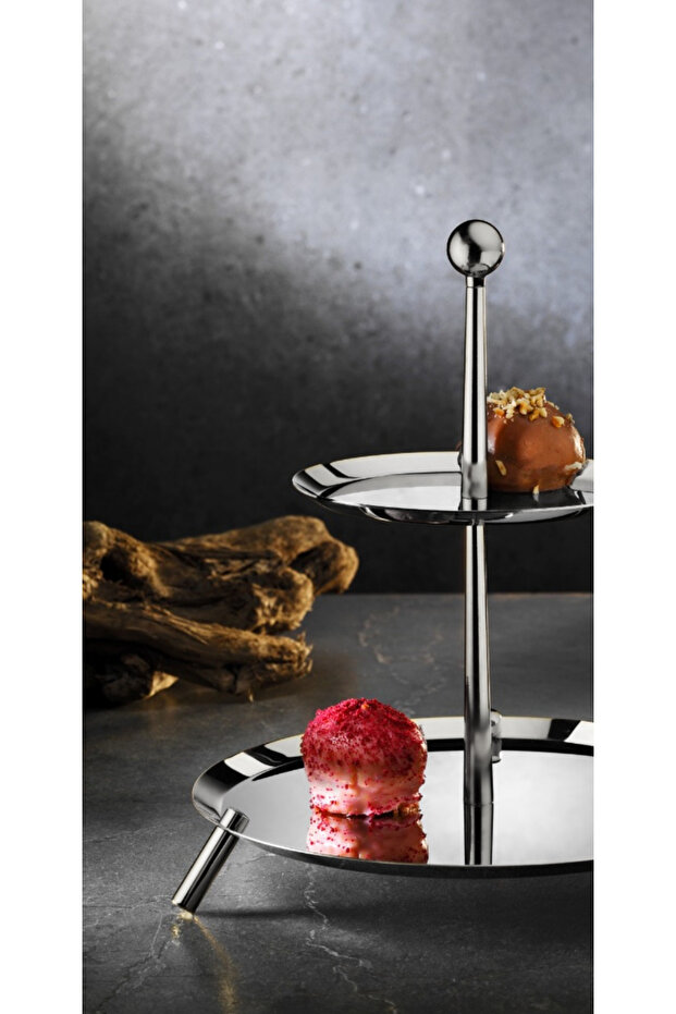 Medium Ayaklı Sunum Tabağı - 3