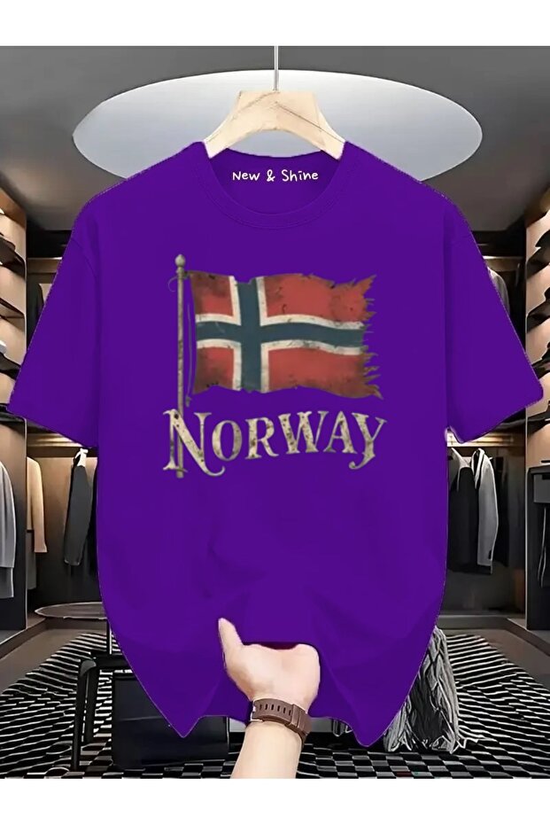 Norway Printed Oversize T-Shirt