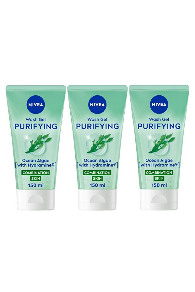Purifying Ocean Algae Mattifying Daily Face Wash Tri-Pack (3 x 150ml)