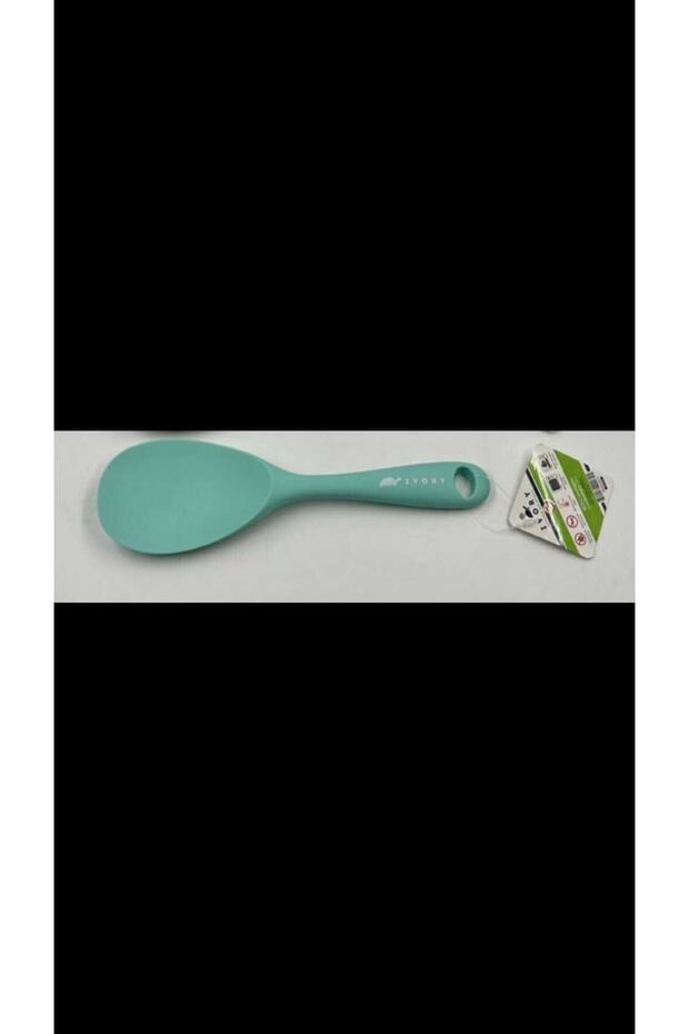 Plastic Rice Spoon Multicolored Silicone - 4
