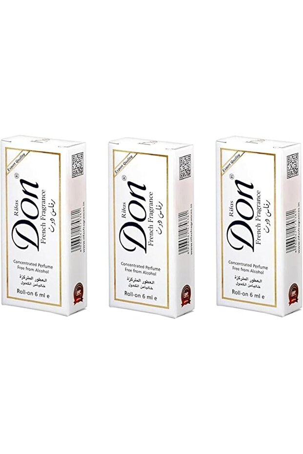 عطر فرينش دون 6 مل 3 زجاجات