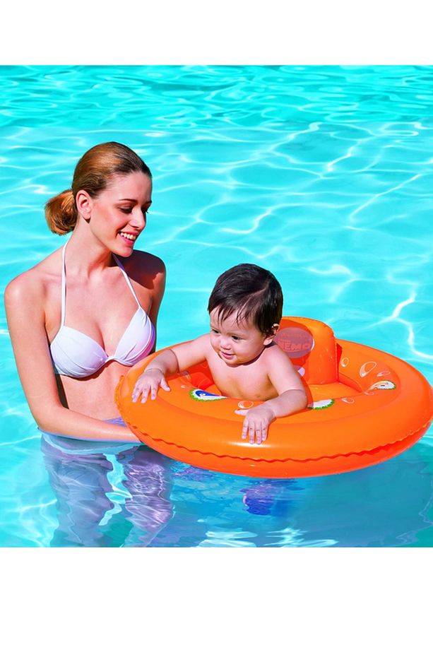 Kayıp Balık Nemo Bebekler Için Oturaklı Simit Finding Nemo Baby Float 0-1 Yaş - 1