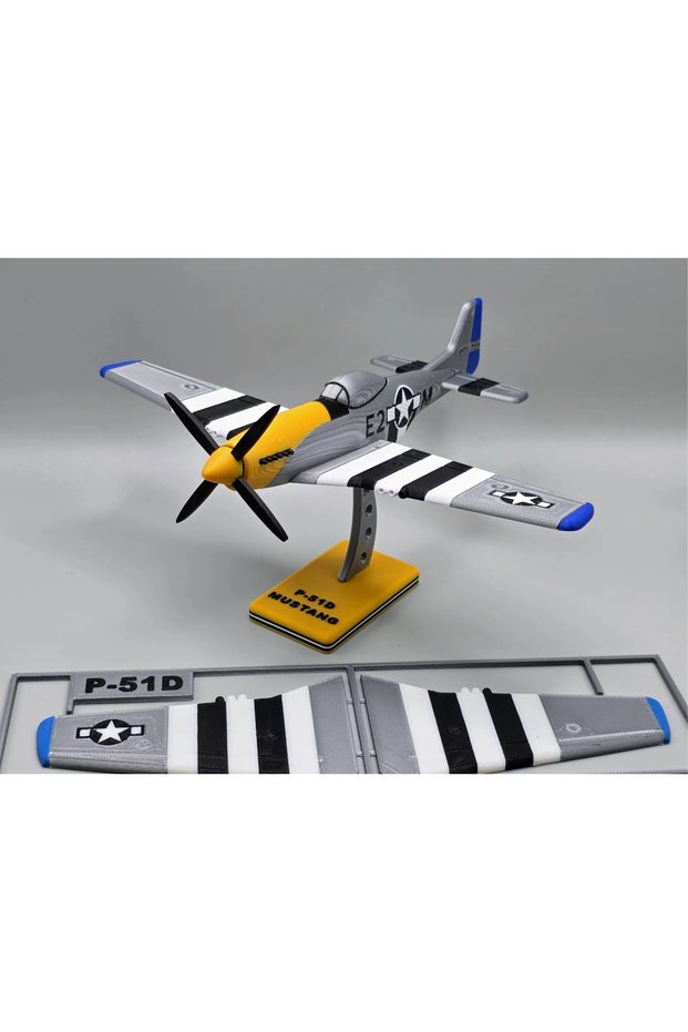 P-51D Uçak Modeli Kiti