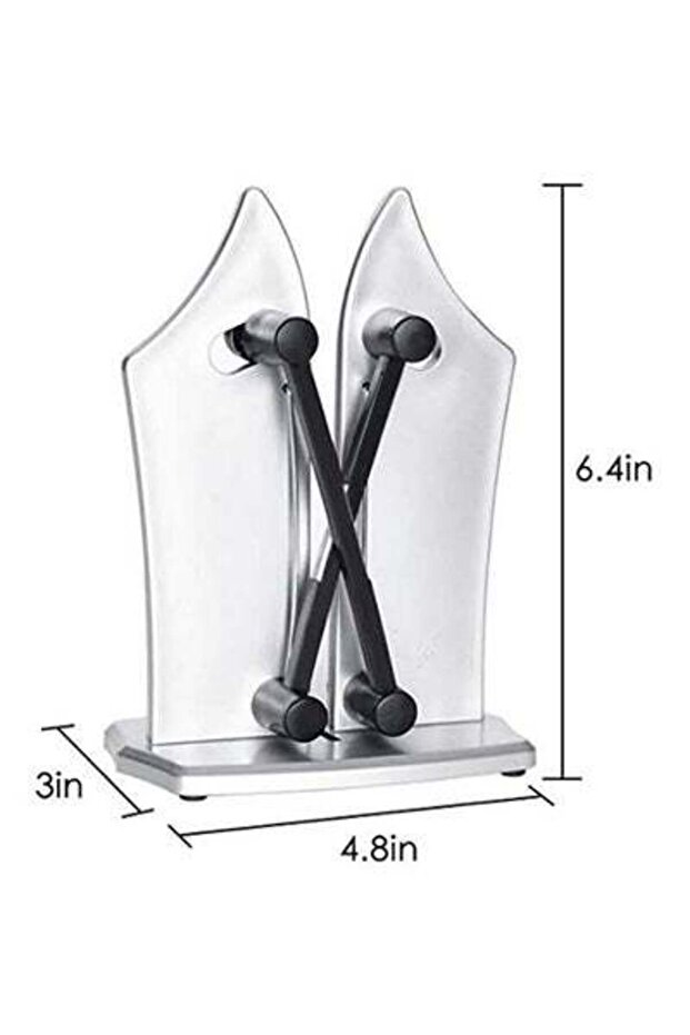 Kitchen Knife Sharpener Silver - 3