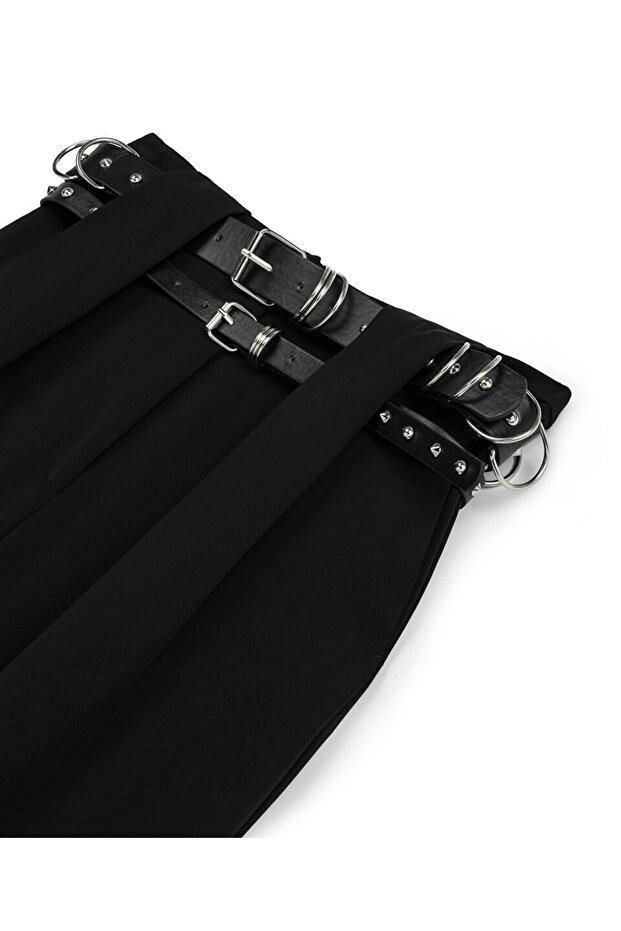 ÇİFT KEMERLİ PANTOLON - 4