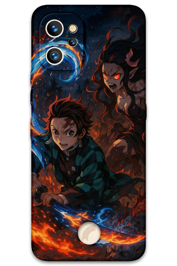 Reeder S19 Max Pro Compatible Anime Patterned Phone Case + Screen Protector - 5745
