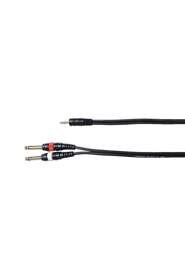 Aux Ses Kablosu 1,5 Mt - 3.5mm Den 2x6.35mm Jak Kablo - 5