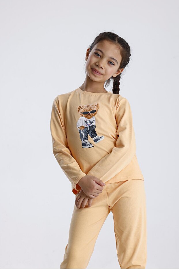 Baskılı Pijama Takımı - 3