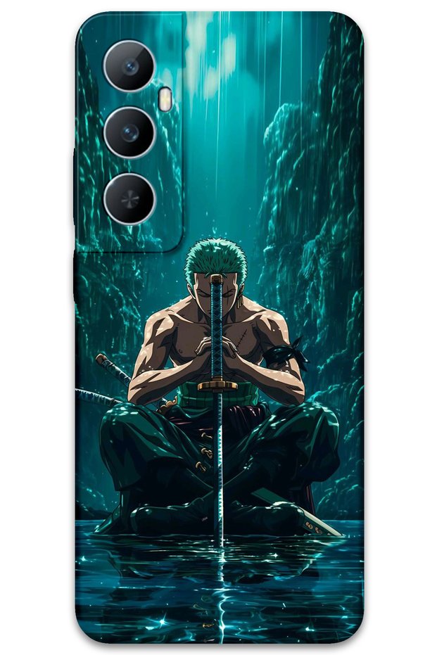 Realme C65 Compatible Anime Patterned Phone Case + Screen Protector - 5757